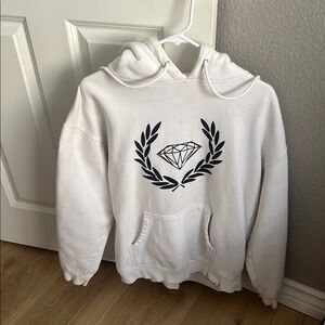 Diamond Supply Co. White Hoodie